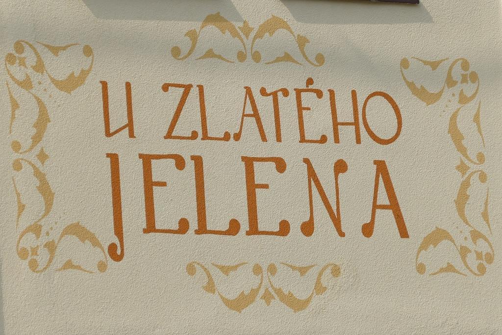 Guest House U Zlatého Jelena Žinkovy Exterior foto